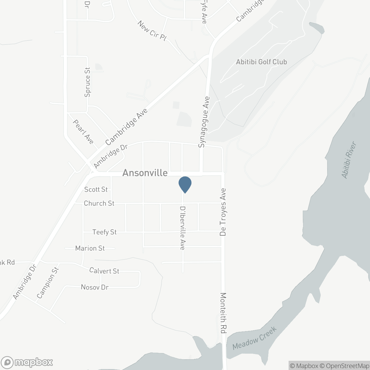 562 D'IBERVILLE AVENUE, Iroquois Falls, Ontario P0K 1G0